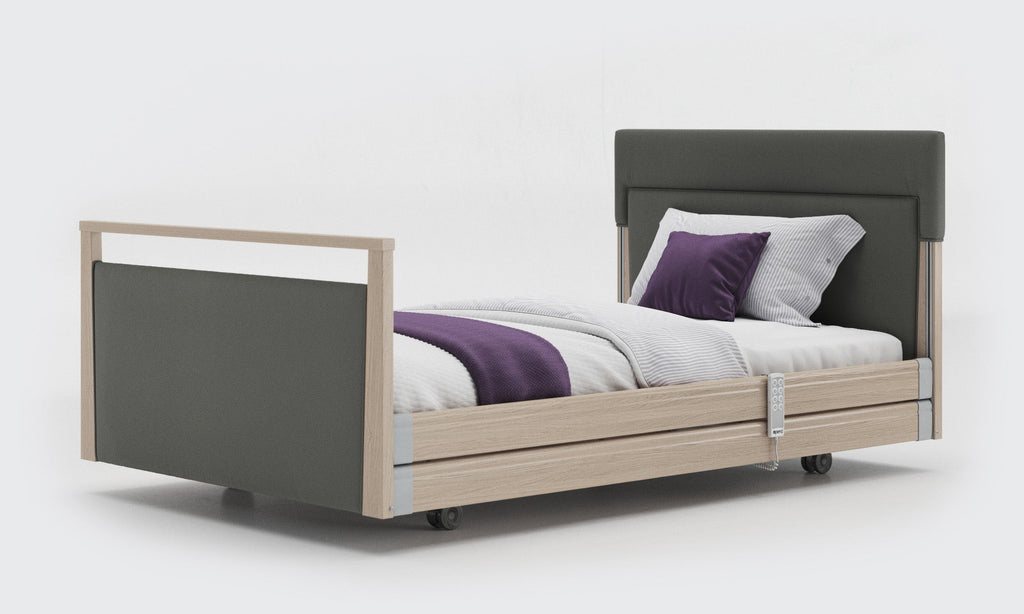 Opera Beds Signature Upholstered Electric Profiling Bed - Luxury Medical Care Bed - Detail View 108