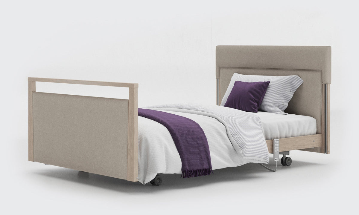 Opera Beds Signature Upholstered Electric Profiling Bed - Luxury Medical Care Bed - Detail View 99