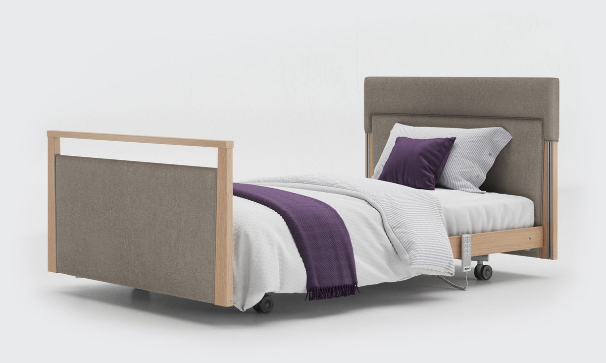 Opera Beds Signature Upholstered Electric Profiling Bed - Luxury Medical Care Bed - Detail View 64