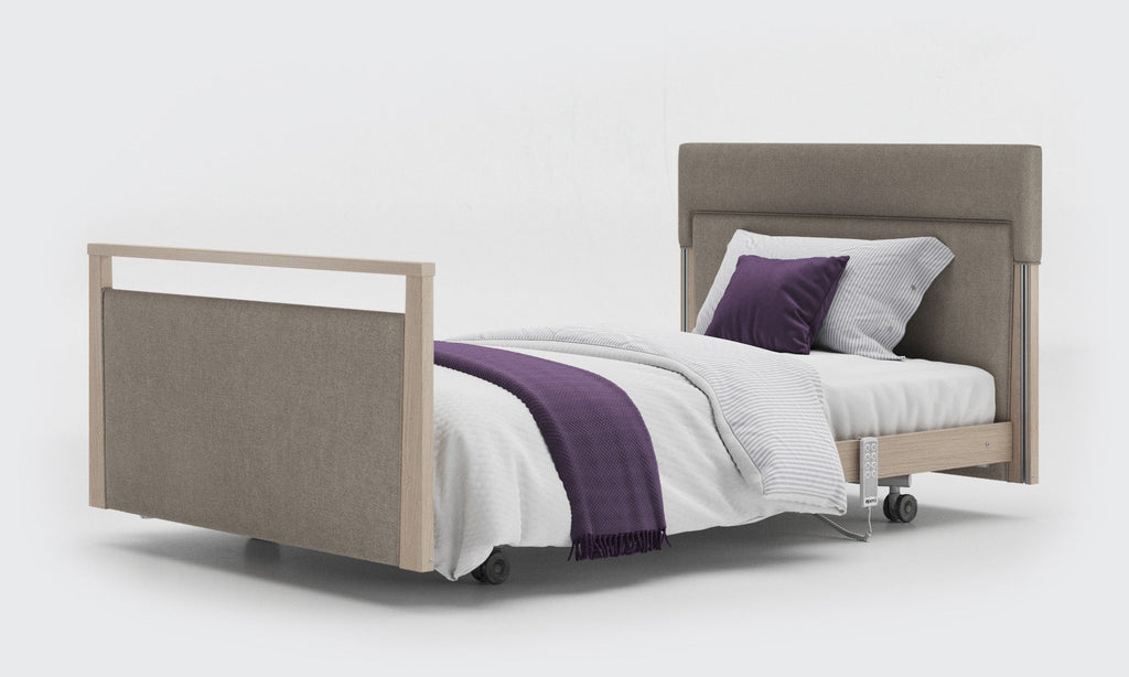 Opera Beds Signature Upholstered Electric Profiling Bed - Luxury Medical Care Bed - Detail View 100