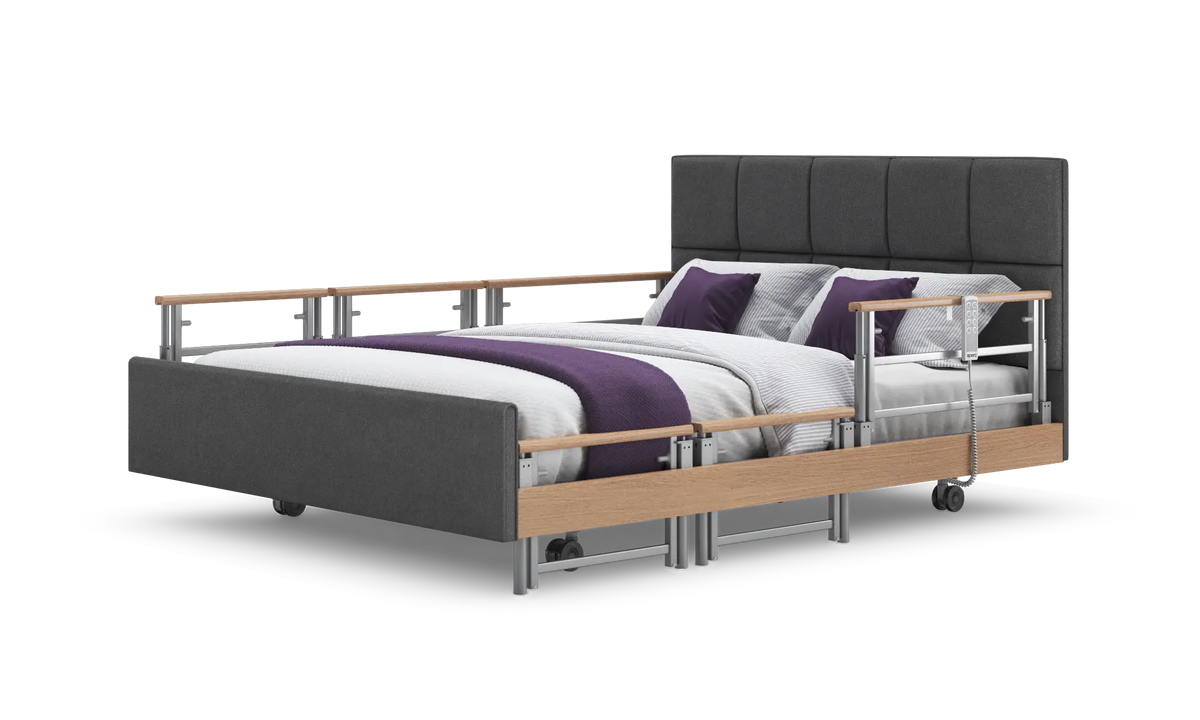 Opera Beds Signature Comfort Plus Dual Profiling Bed - Luxury Split Electric Care Bed - Detail View 143