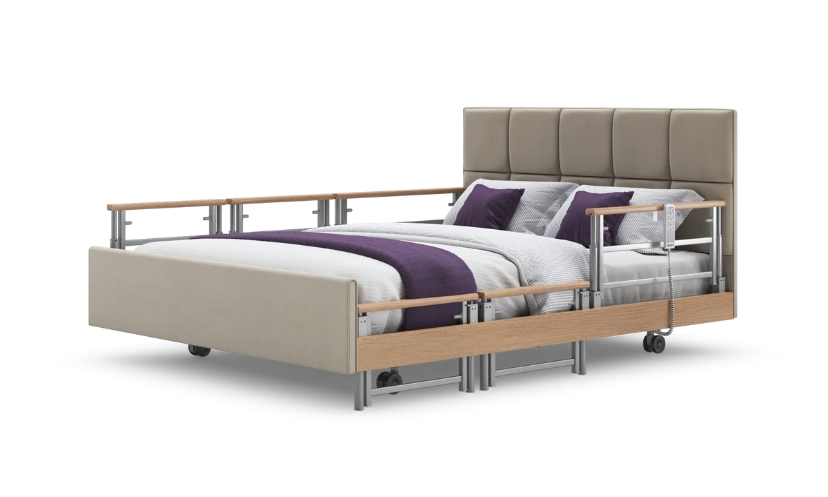 Opera Beds Signature Comfort Plus Dual Profiling Bed - Luxury Split Electric Care Bed - Detail View 144