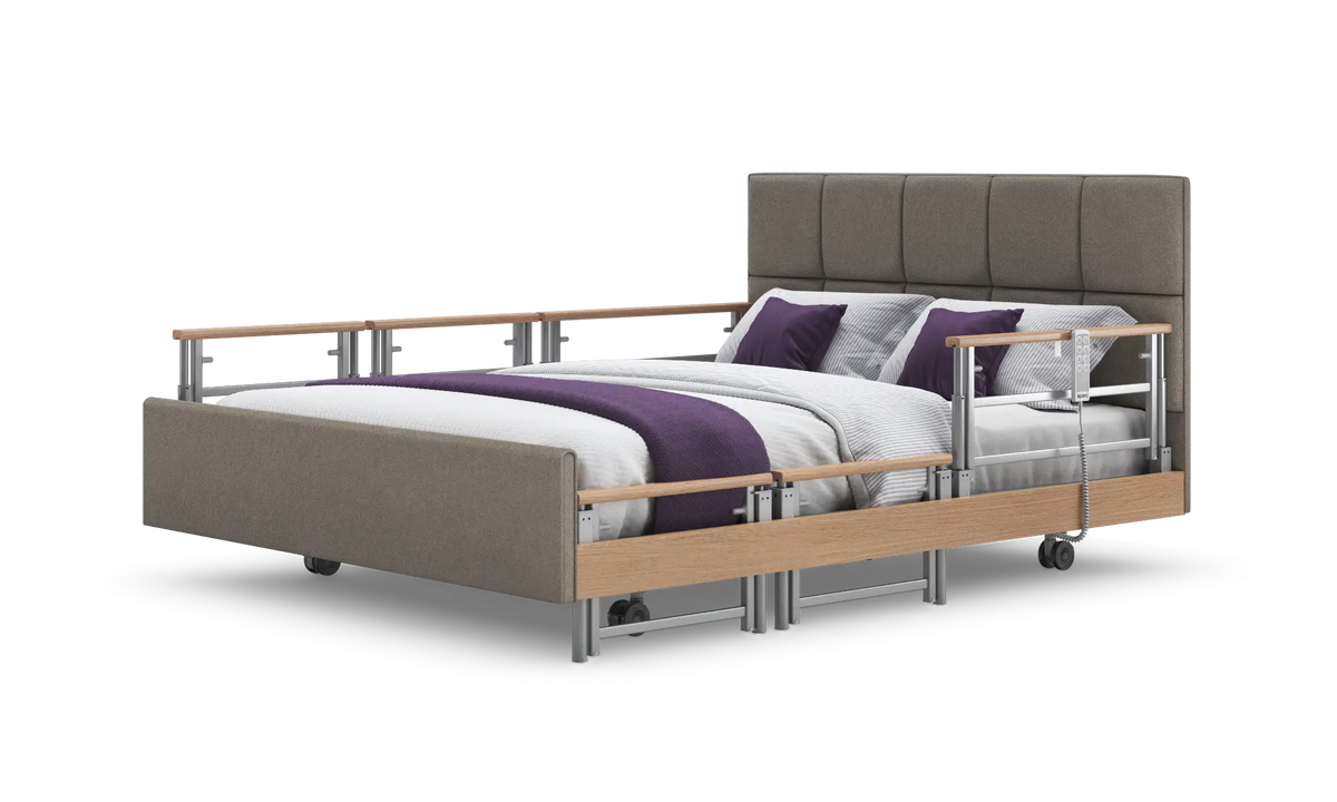 Opera Beds Signature Comfort Plus Dual Profiling Bed - Luxury Split Electric Care Bed - Detail View 142