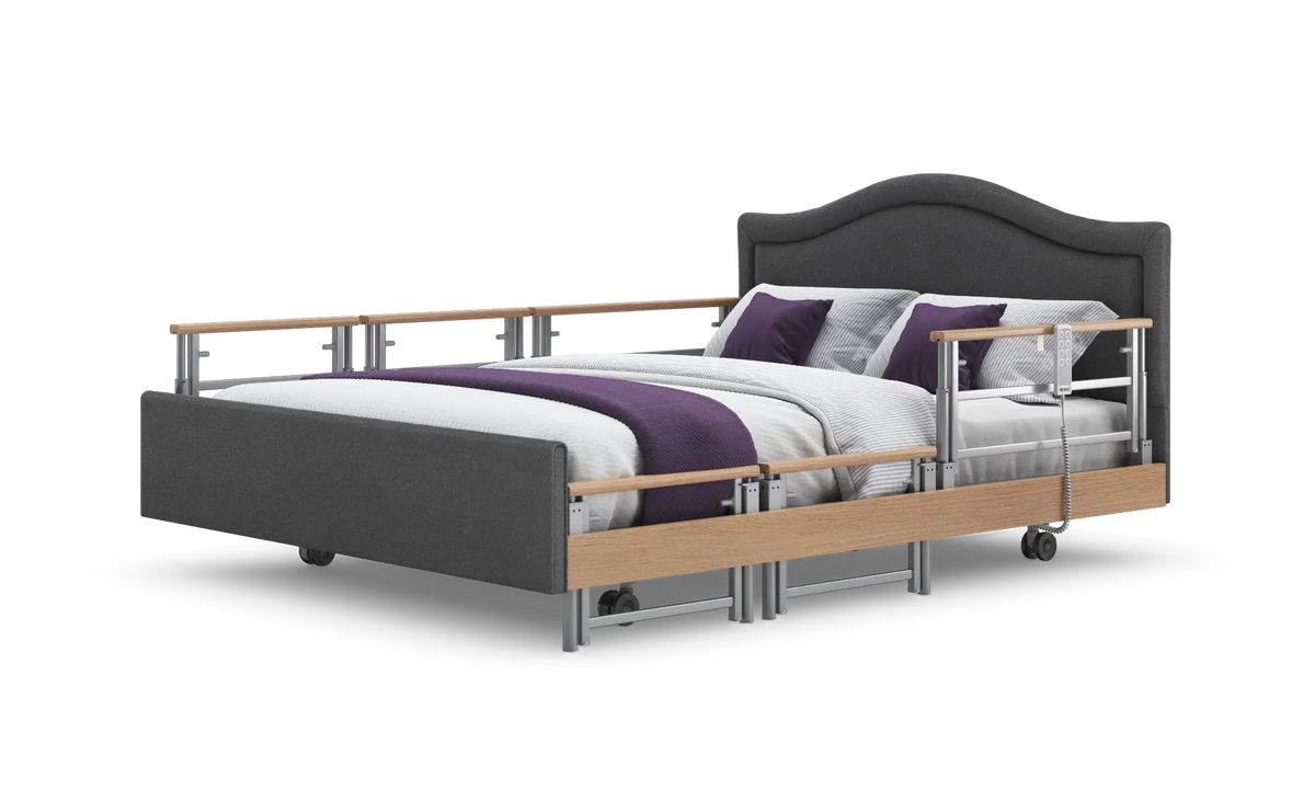 Opera Beds Signature Comfort Plus Dual Profiling Bed - Luxury Split Electric Care Bed - Detail View 132