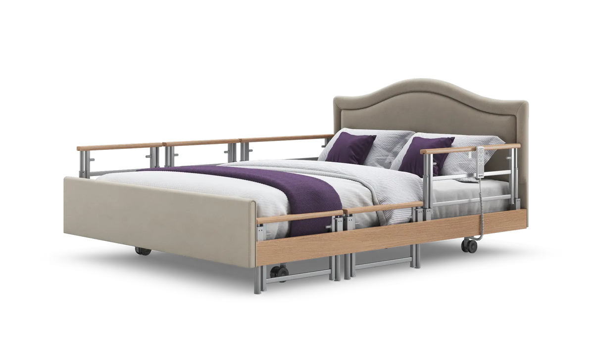 Opera Beds Signature Comfort Plus Dual Profiling Bed - Luxury Split Electric Care Bed - Detail View 133