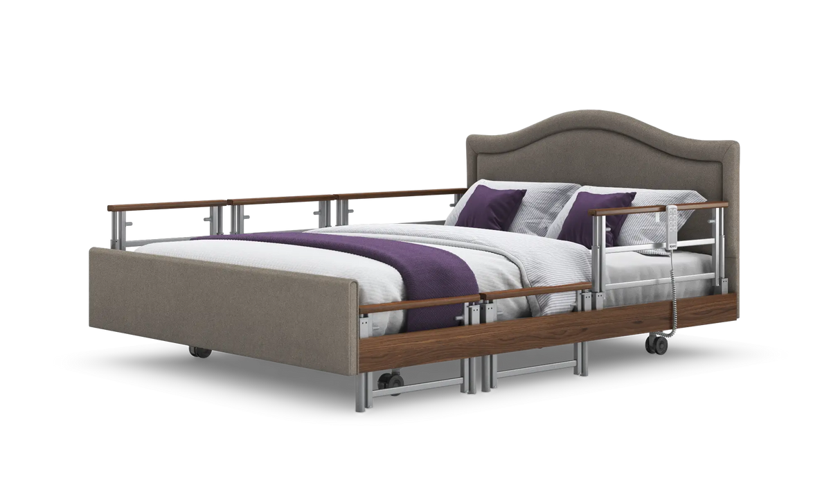 Opera Beds Signature Comfort Plus Dual Profiling Bed - Luxury Split Electric Care Bed - Detail View 136