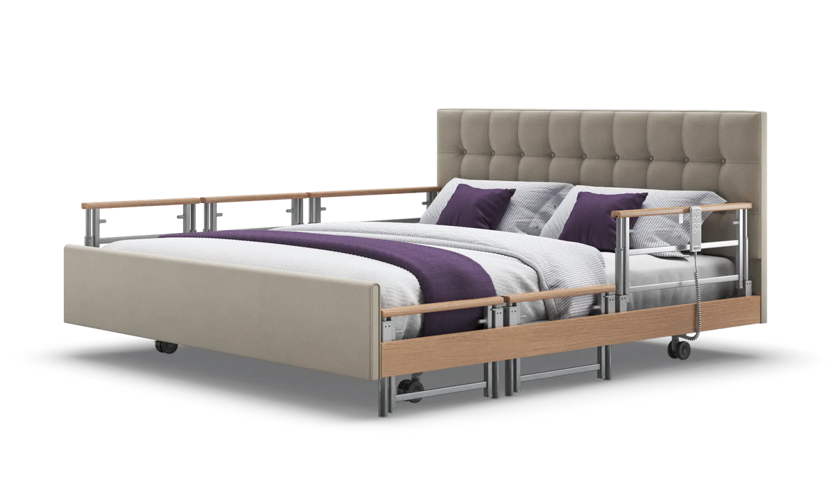 Opera Beds Signature Comfort Plus Dual Profiling Bed - Luxury Split Electric Care Bed - Detail View 175