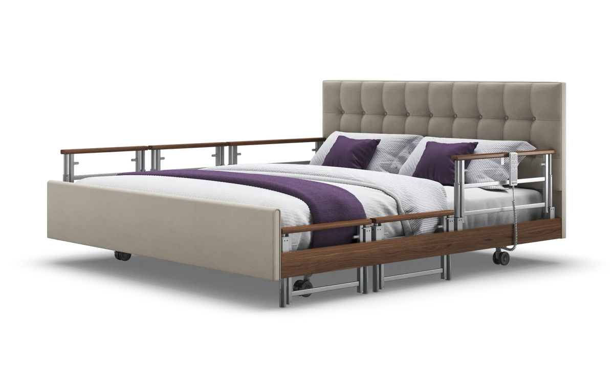 Opera Beds Signature Comfort Plus Dual Profiling Bed - Luxury Split Electric Care Bed - Detail View 178