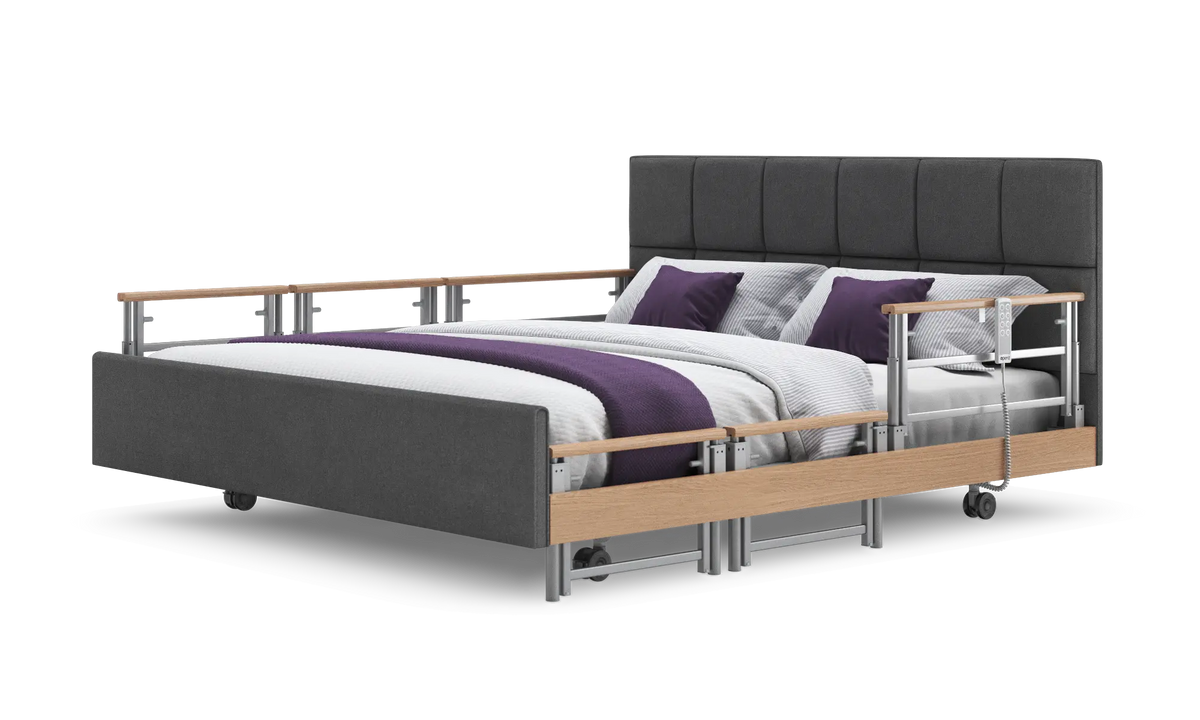 Opera Beds Signature Comfort Plus Dual Profiling Bed - Luxury Split Electric Care Bed - Detail View 165