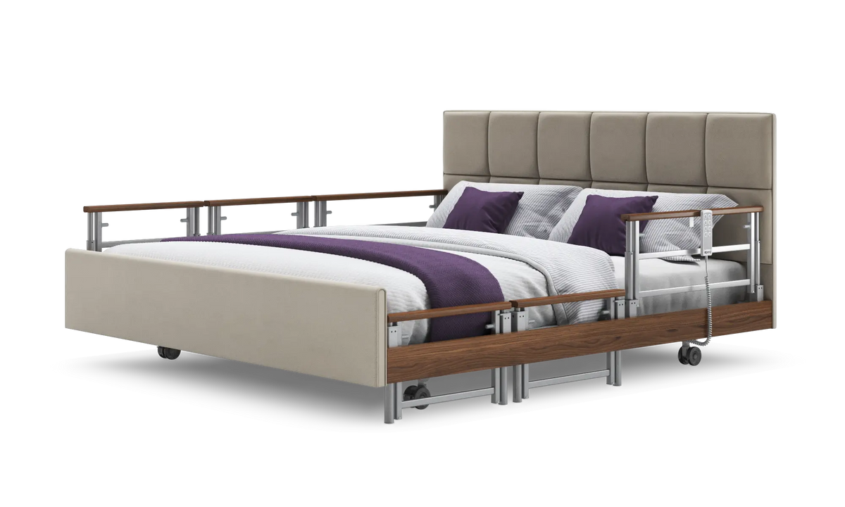 Opera Beds Signature Comfort Plus Dual Profiling Bed - Luxury Split Electric Care Bed - Detail View 170