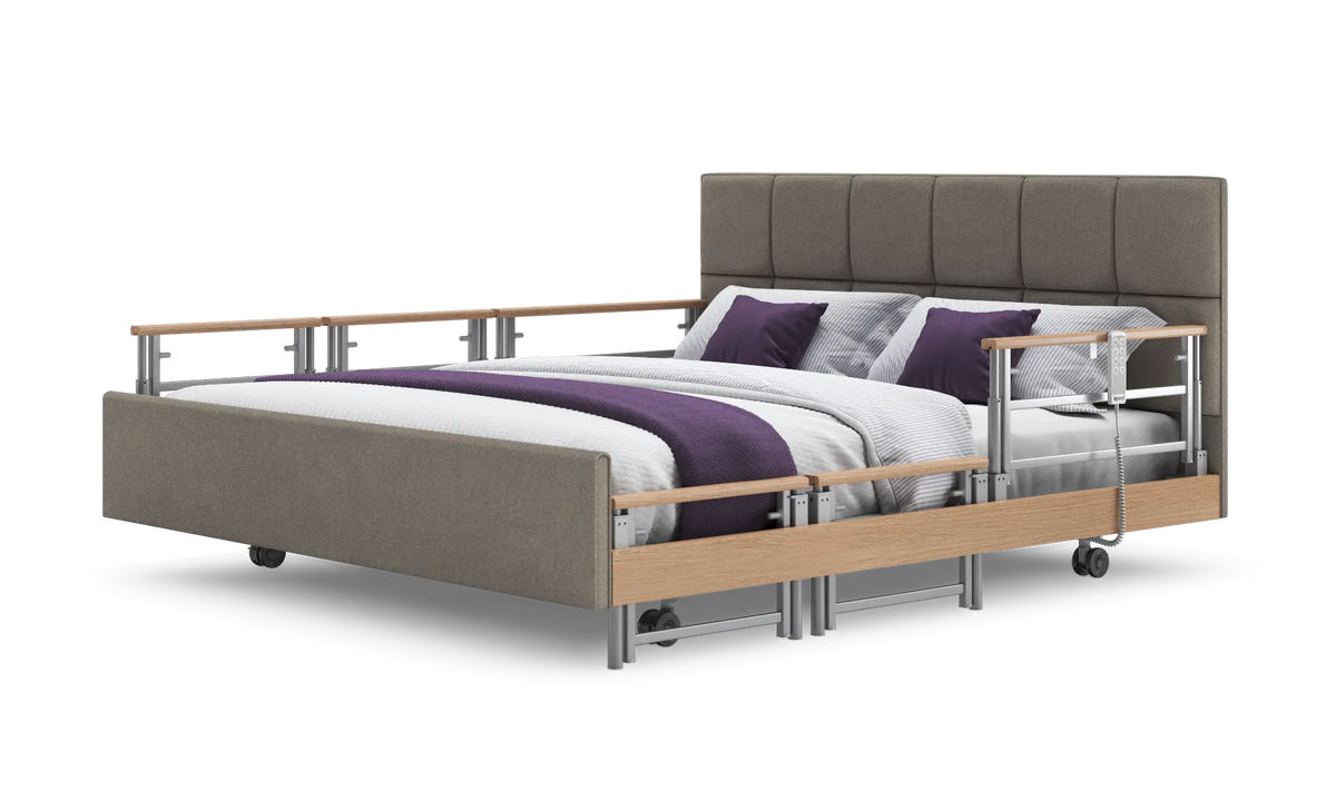 Opera Beds Signature Comfort Plus Dual Profiling Bed - Luxury Split Electric Care Bed - Detail View 164