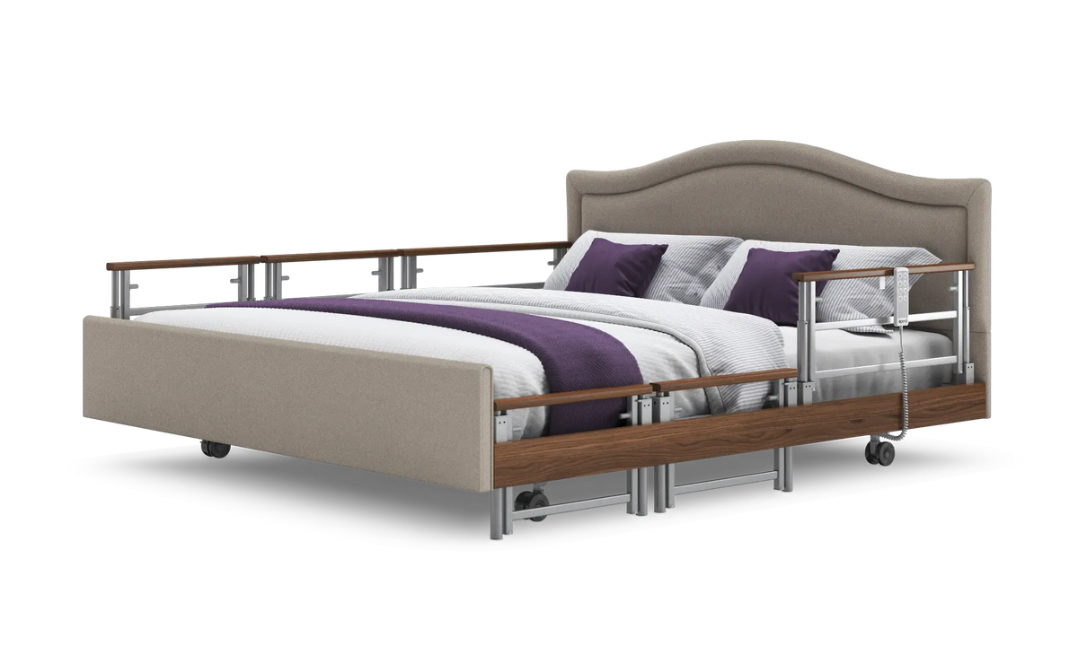 Opera Beds Signature Comfort Plus Dual Profiling Bed - Luxury Split Electric Care Bed - Detail View 184