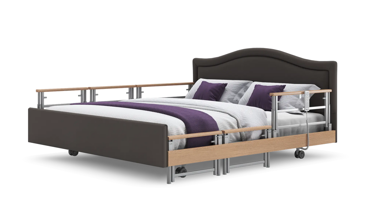 Opera Beds Signature Comfort Plus Dual Profiling Bed - Luxury Split Electric Care Bed - Detail View 183