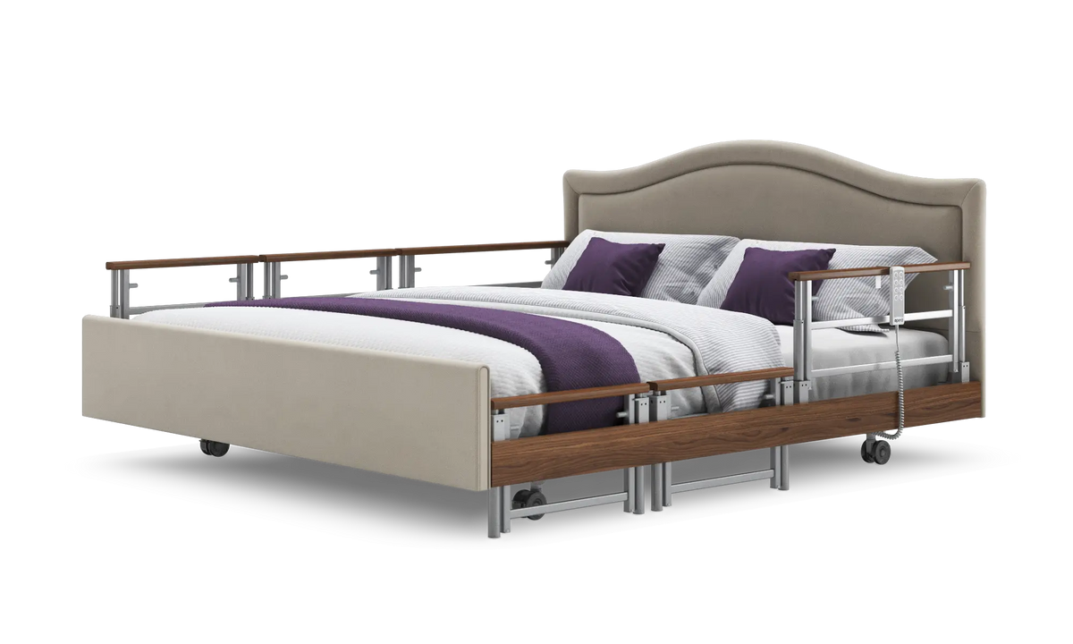Opera Beds Signature Comfort Plus Dual Profiling Bed - Luxury Split Electric Care Bed - Detail View 160
