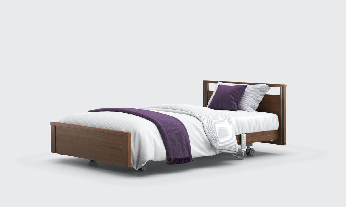 Opera Beds Signature Low Footboard Profiling Care Bed - Height Adjustable Nursing Bed - Detail View 14