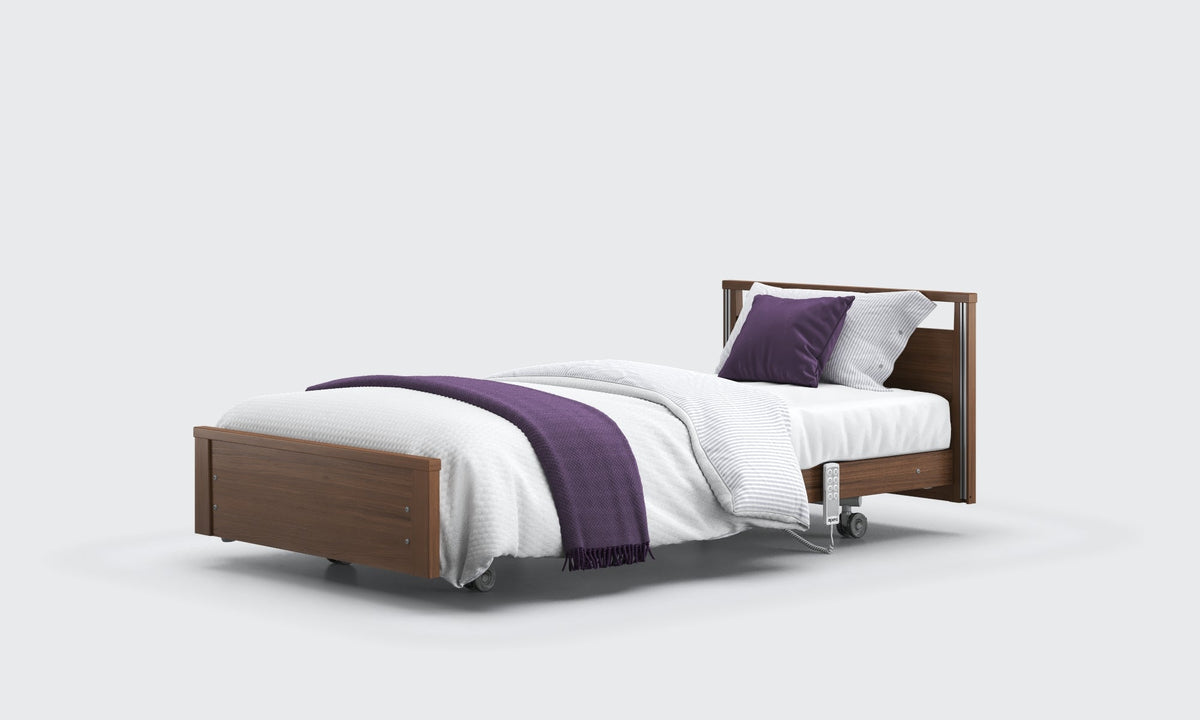 Opera Beds Signature Low Footboard Profiling Care Bed - Height Adjustable Nursing Bed - Detail View 11
