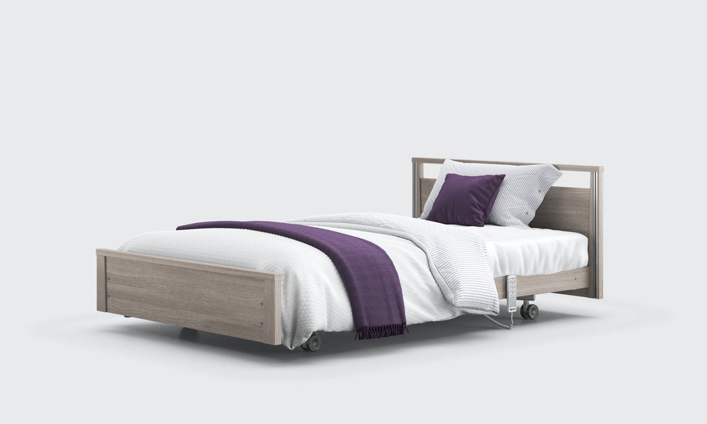 Opera Beds Signature Low Footboard Profiling Care Bed - Height Adjustable Nursing Bed - Detail View 18