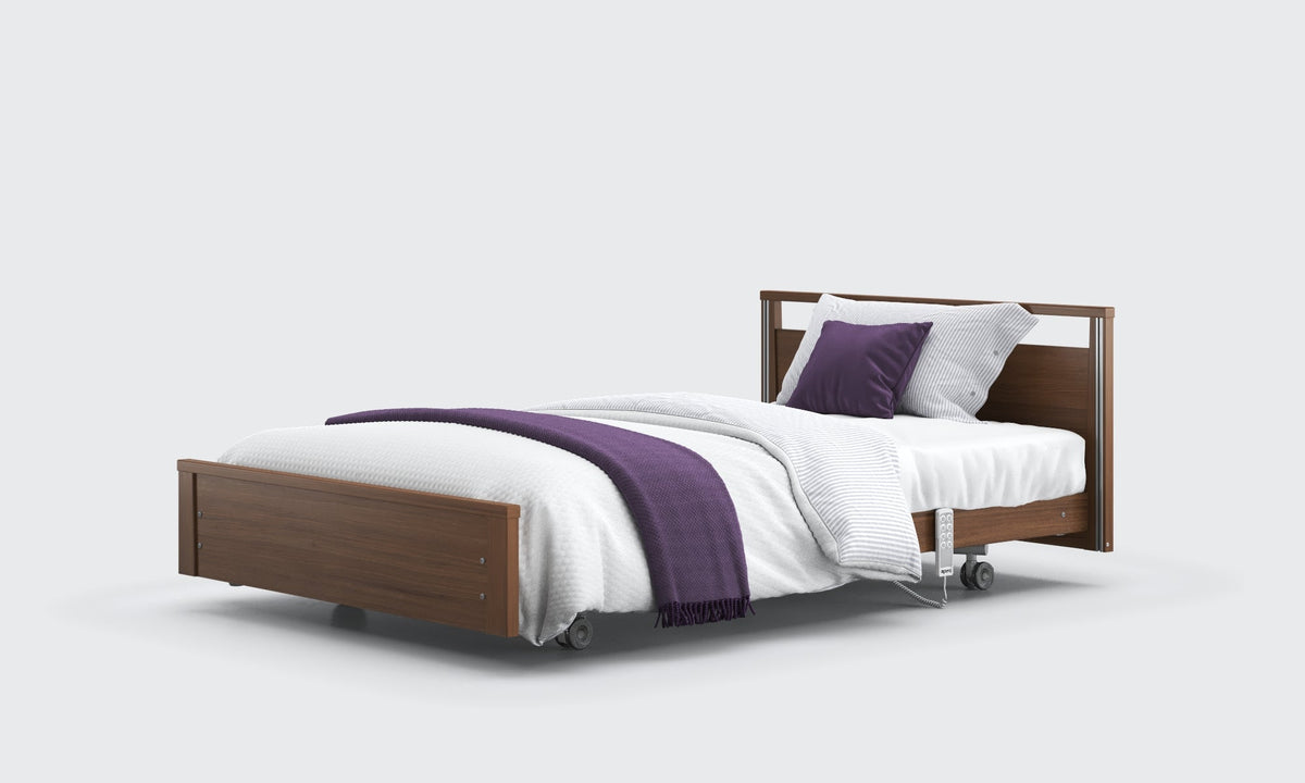 Opera Beds Signature Low Footboard Profiling Care Bed - Height Adjustable Nursing Bed - Detail View 17