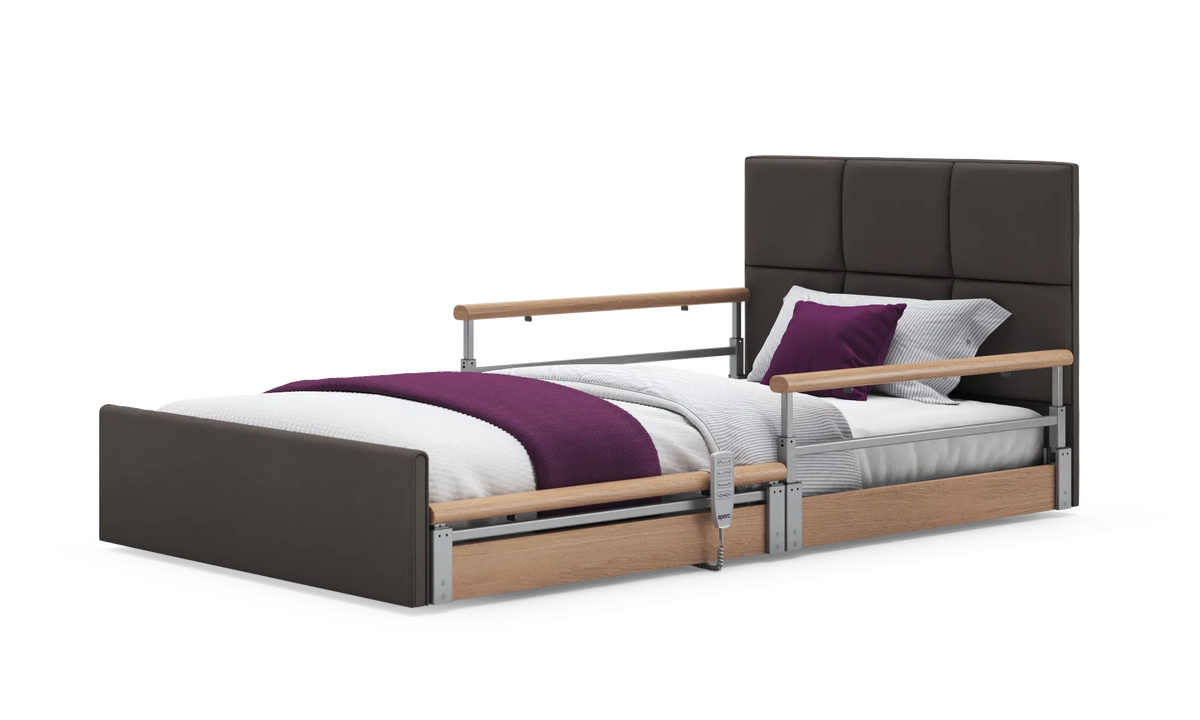Opera Beds Solo Comfort Plus Profiling Floor Bed - Ultra-Low Falls Prevention Bed - Detail View 169