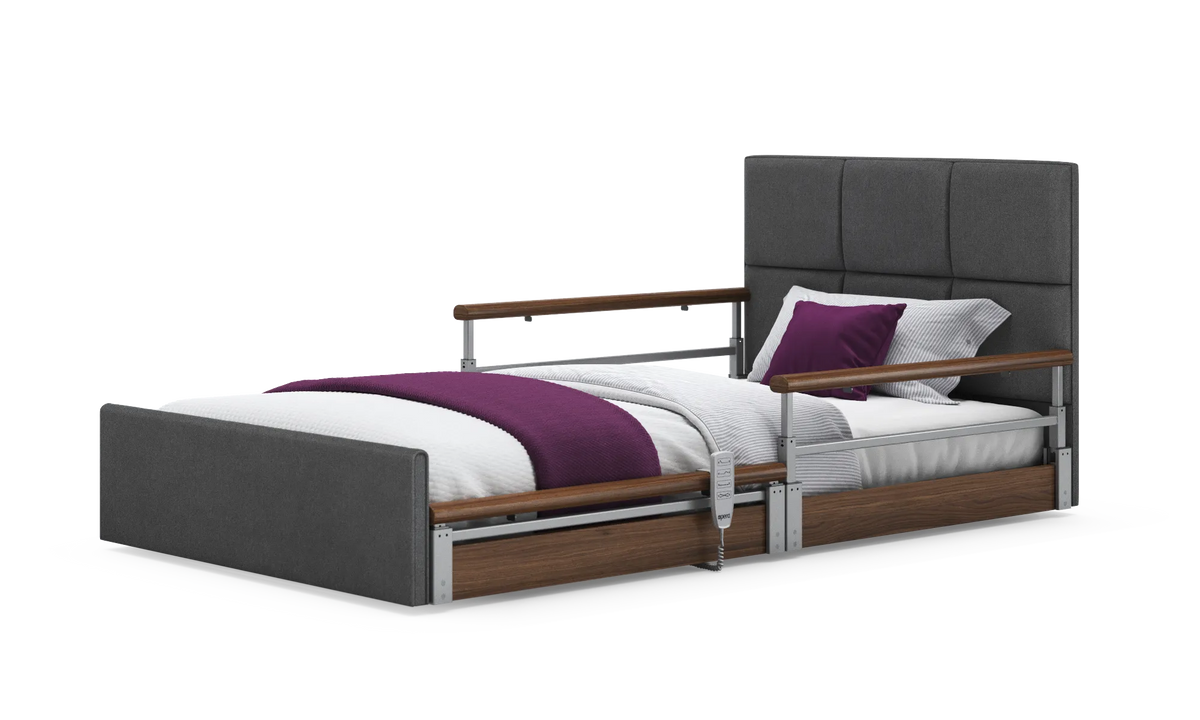 Opera Beds Solo Comfort Plus Profiling Floor Bed - Ultra-Low Falls Prevention Bed - Detail View 152
