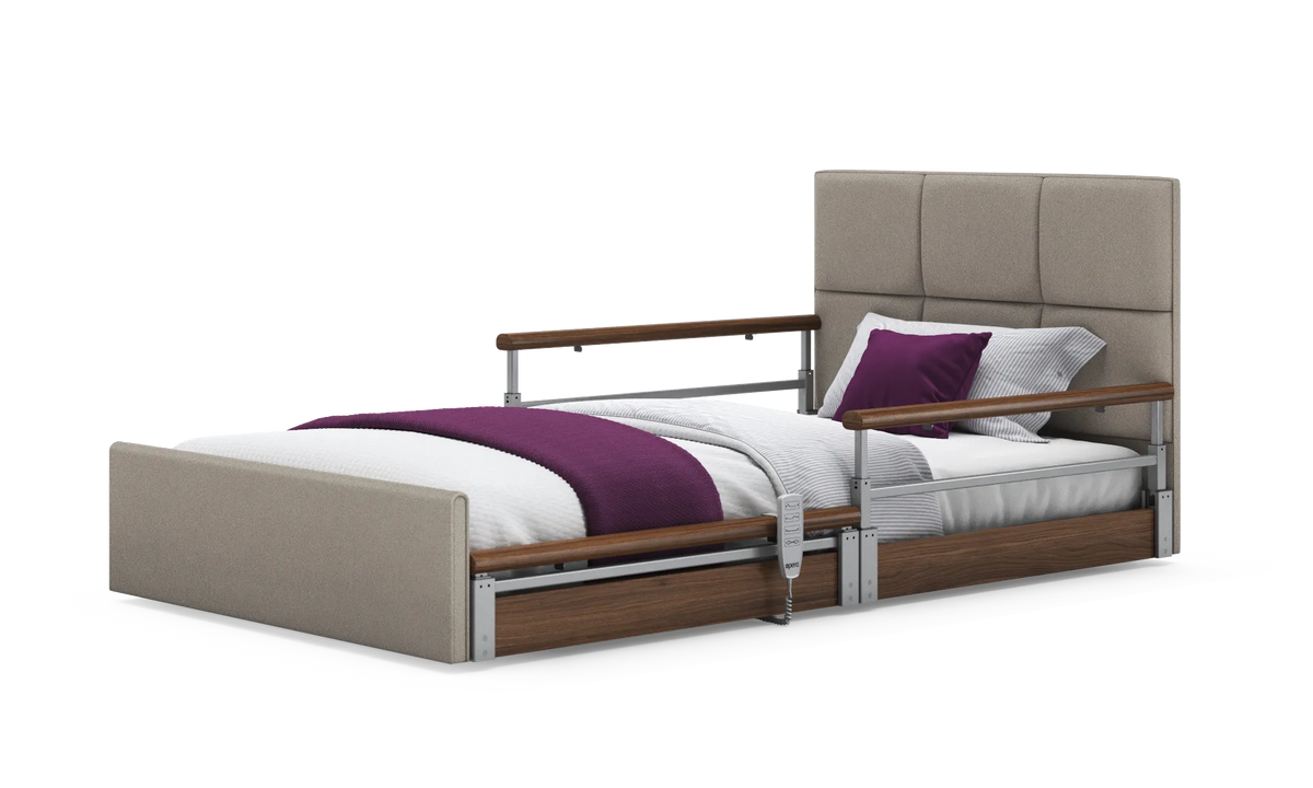 Opera Beds Solo Comfort Plus Profiling Floor Bed - Ultra-Low Falls Prevention Bed - Detail View 159