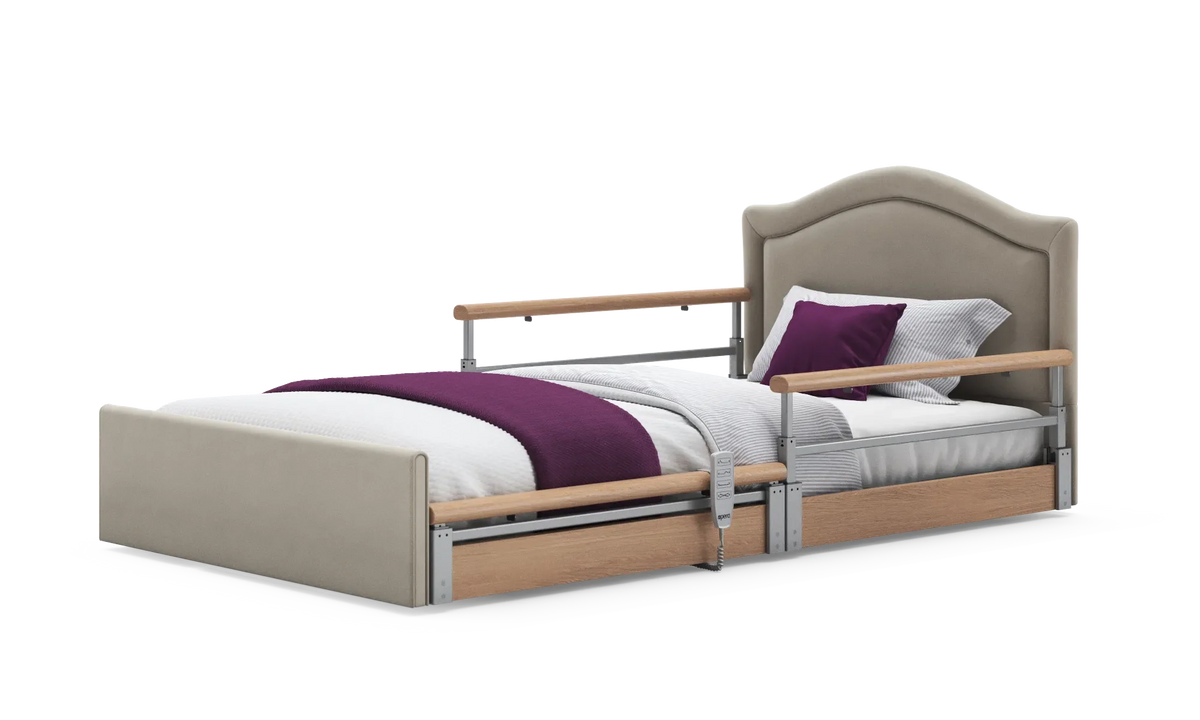 Opera Beds Solo Comfort Plus Profiling Floor Bed - Ultra-Low Falls Prevention Bed - Detail View 139