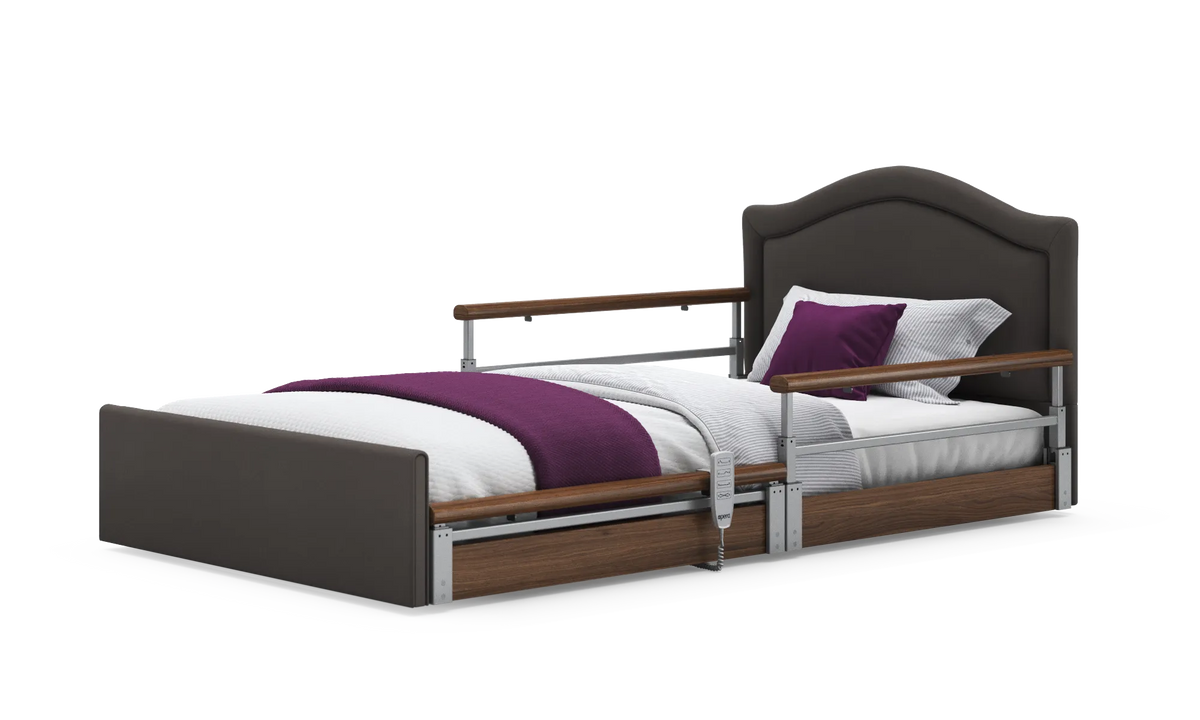 Opera Beds Solo Comfort Plus Profiling Floor Bed - Ultra-Low Falls Prevention Bed - Detail View 146