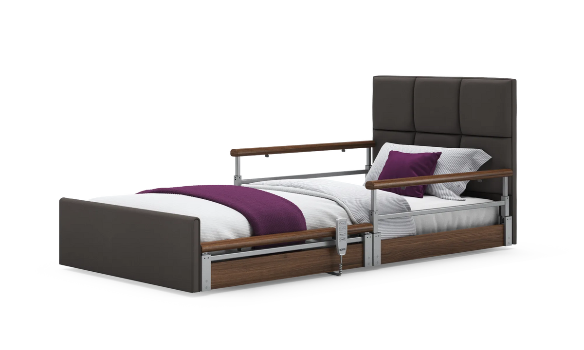 Opera Beds Solo Comfort Plus Profiling Floor Bed - Ultra-Low Falls Prevention Bed - Detail View 168