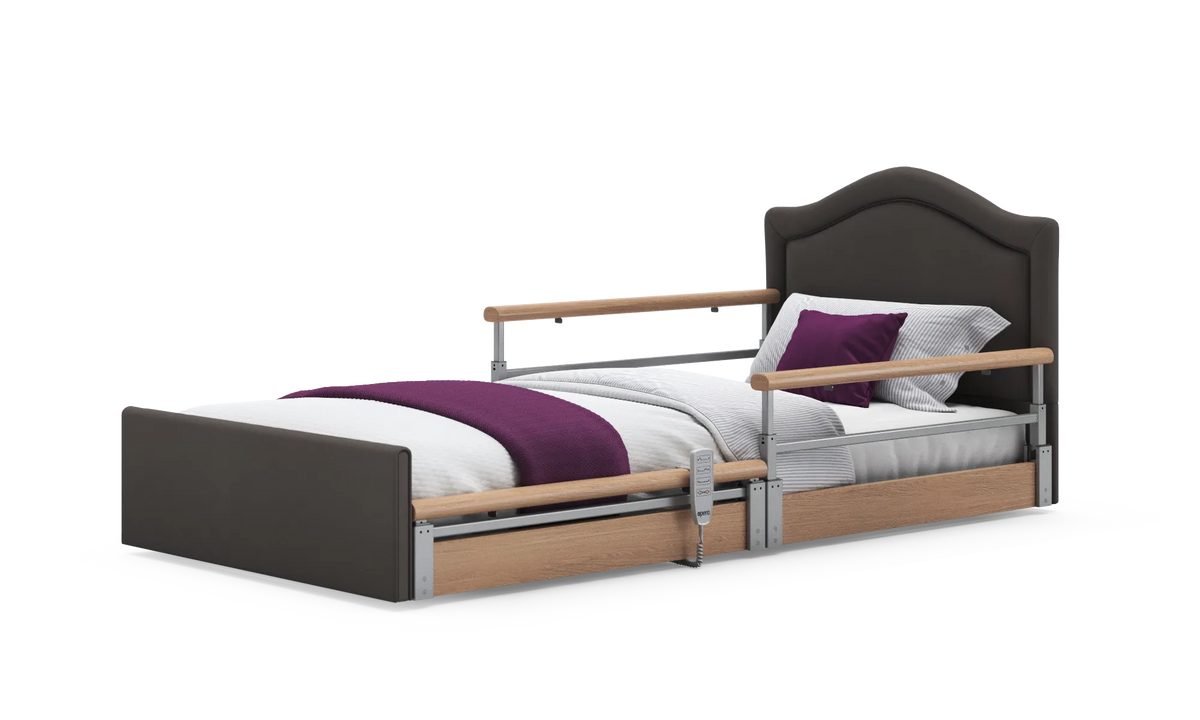 Opera Beds Solo Comfort Plus Profiling Floor Bed - Ultra-Low Falls Prevention Bed - Detail View 143
