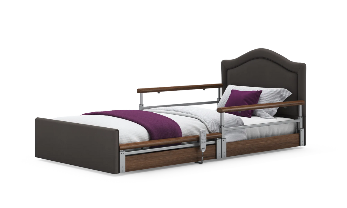 Opera Beds Solo Comfort Plus Profiling Floor Bed - Ultra-Low Falls Prevention Bed - Detail View 144