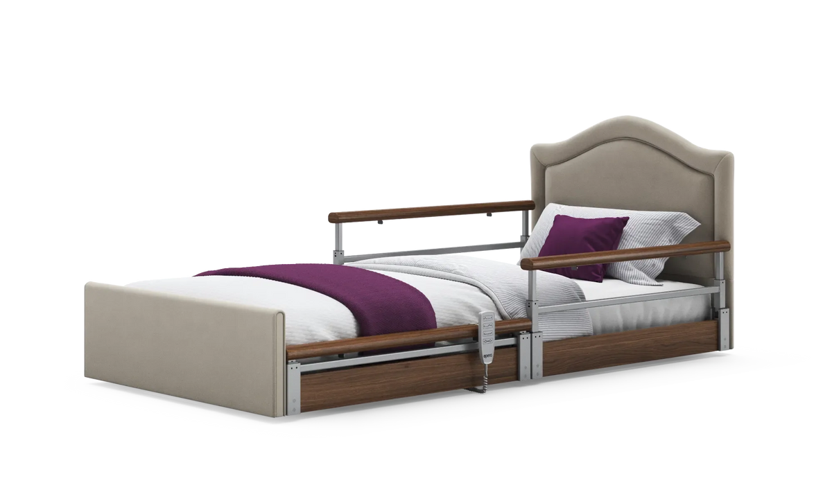 Opera Beds Solo Comfort Plus Profiling Floor Bed - Ultra-Low Falls Prevention Bed - Detail View 138