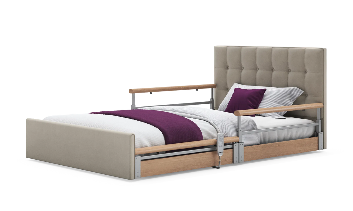 Opera Beds Solo Comfort Plus Profiling Floor Bed - Ultra-Low Falls Prevention Bed - Detail View 115