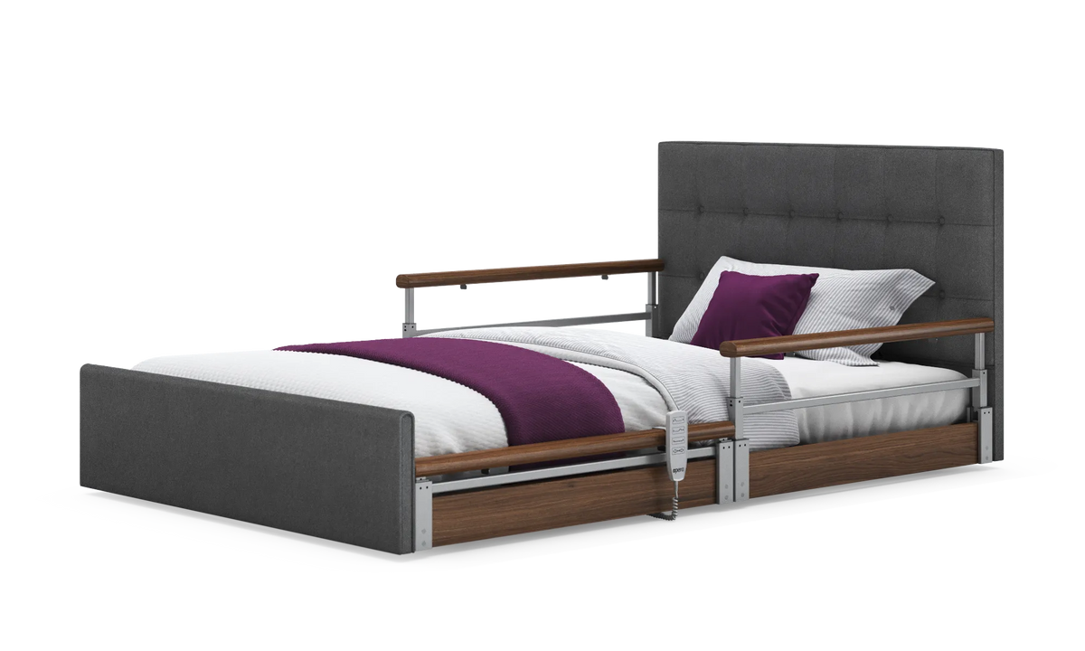 Opera Beds Solo Comfort Plus Profiling Floor Bed - Ultra-Low Falls Prevention Bed - Detail View 105
