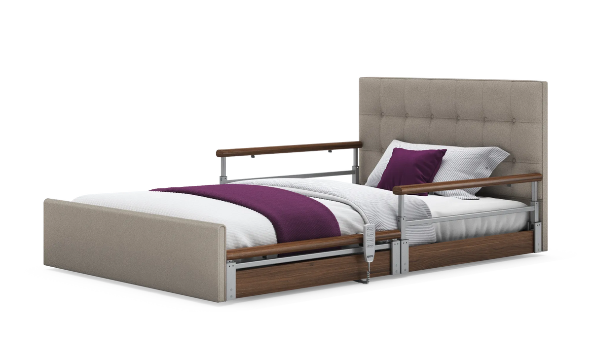 Opera Beds Solo Comfort Plus Profiling Floor Bed - Ultra-Low Falls Prevention Bed - Detail View 107