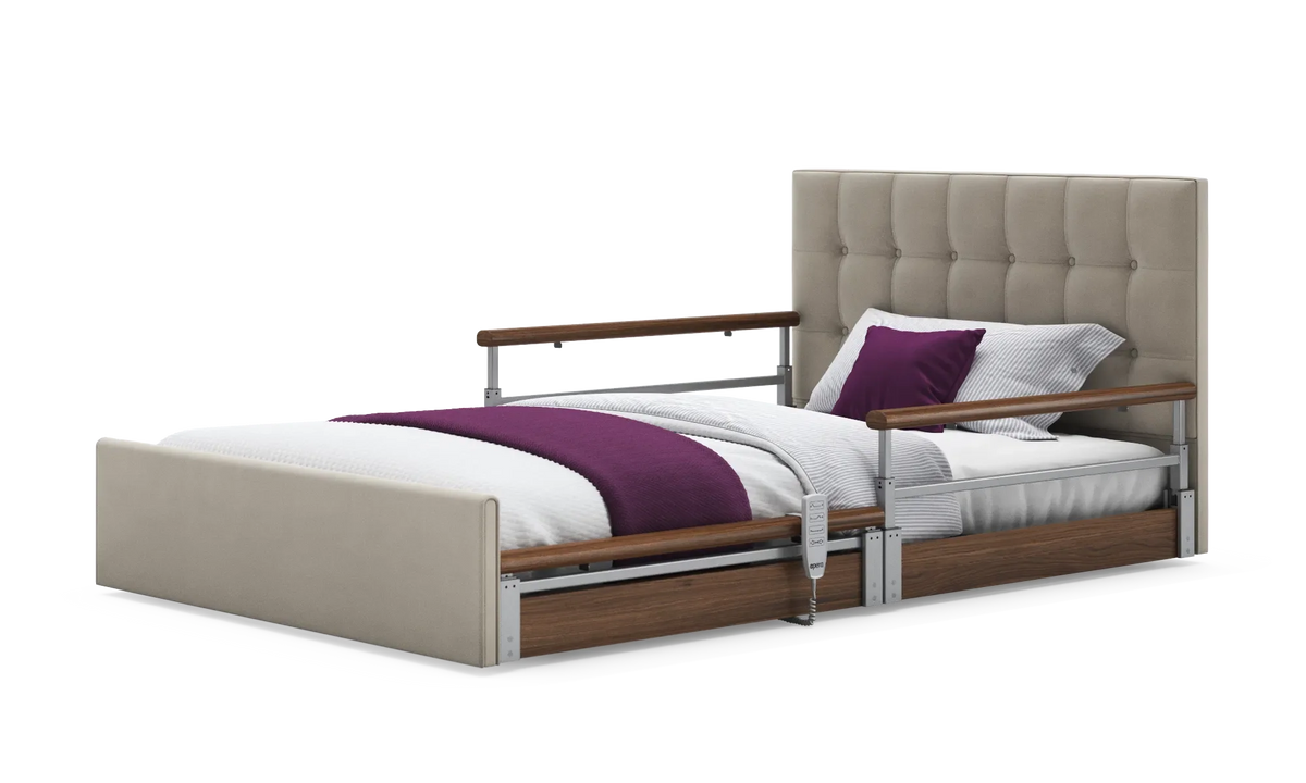 Opera Beds Solo Comfort Plus Profiling Floor Bed - Ultra-Low Falls Prevention Bed - Detail View 116
