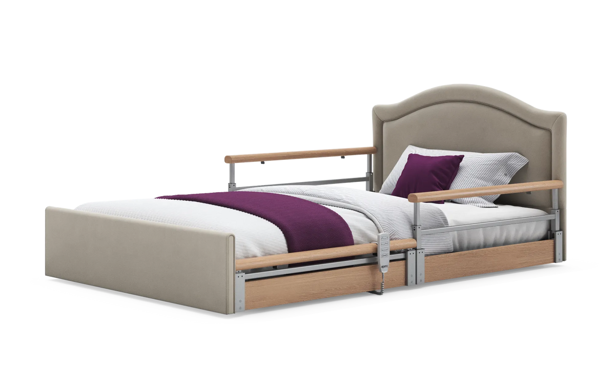 Opera Beds Solo Comfort Plus Profiling Floor Bed - Ultra-Low Falls Prevention Bed - Detail View 141