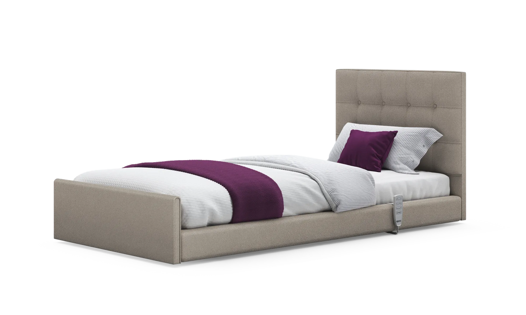 Opera Beds Solo Comfort Profiling Floor Bed - Ultra-Low Electric Nursing Bed - Main Product Image