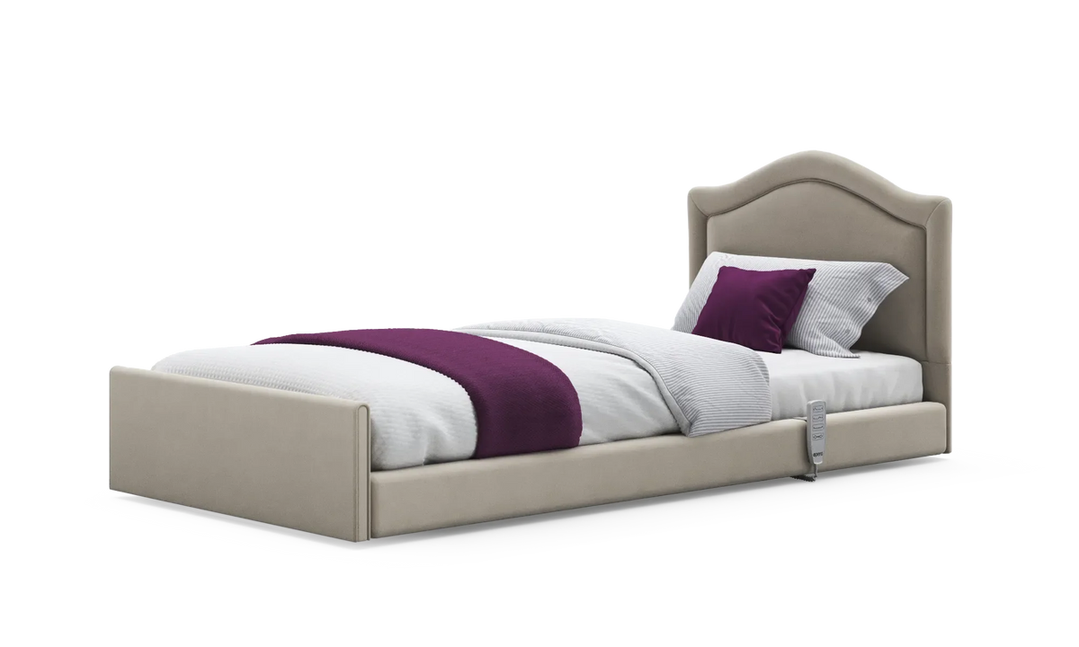 Opera Beds Solo Comfort Profiling Floor Bed - Ultra-Low Electric Nursing Bed - Detail View 79