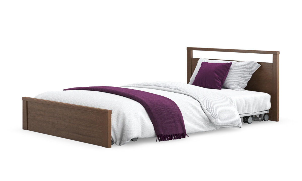 Opera Beds Solo Low Footboard Profiling Floor Bed - Ultra-Low Medical Care Bed - Detail View 23