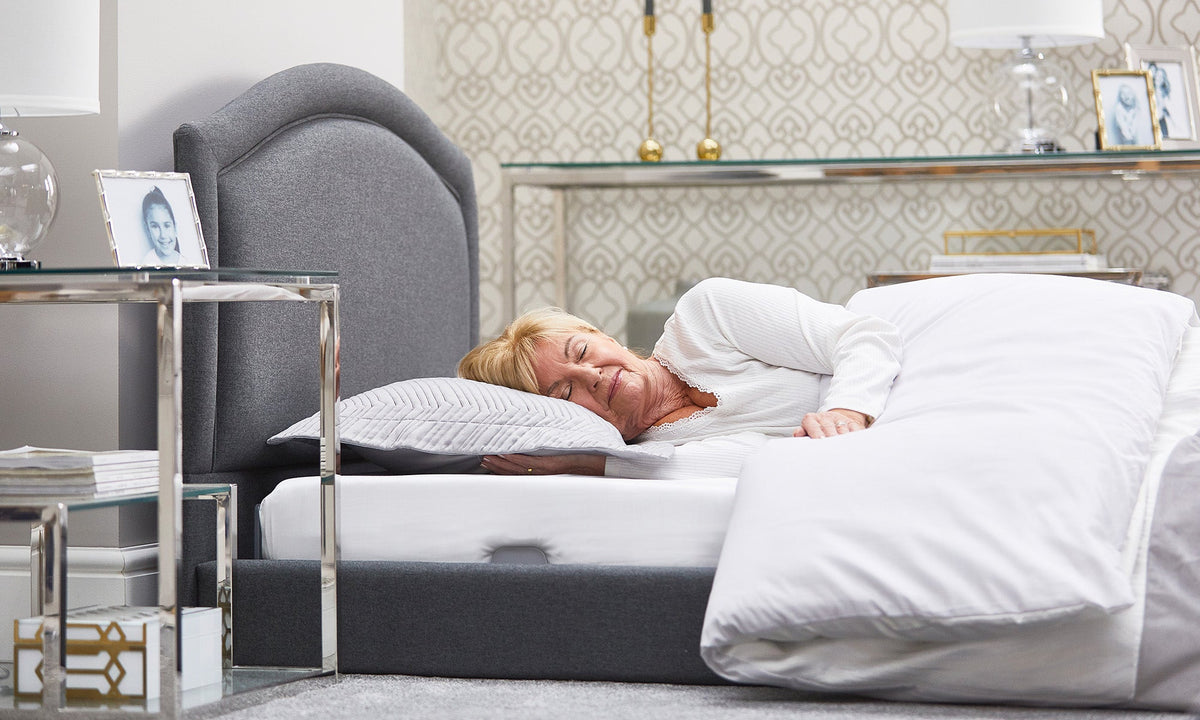 Opera Beds Solo Comfort Profiling Floor Bed - Ultra-Low Electric Nursing Bed - Detail View 7
