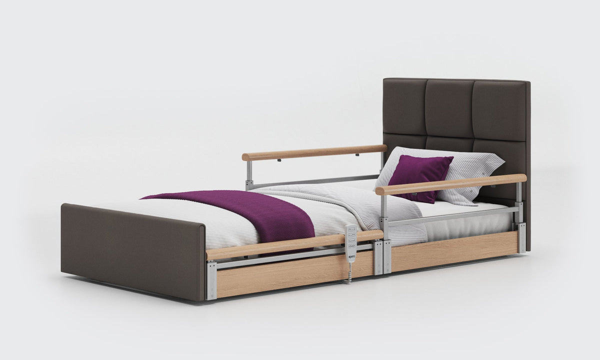 Opera Beds Solo Comfort Plus Profiling Floor Bed - Ultra-Low Falls Prevention Bed - Detail View 62