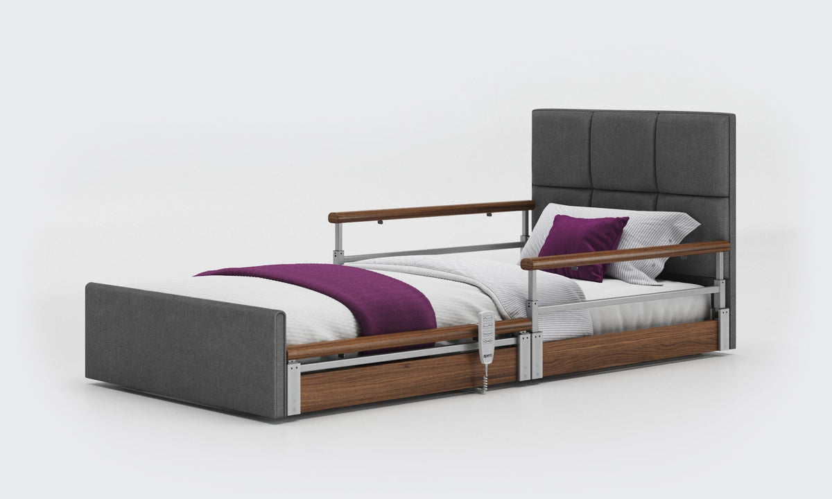 Opera Beds Solo Comfort Plus Profiling Floor Bed - Ultra-Low Falls Prevention Bed - Detail View 69