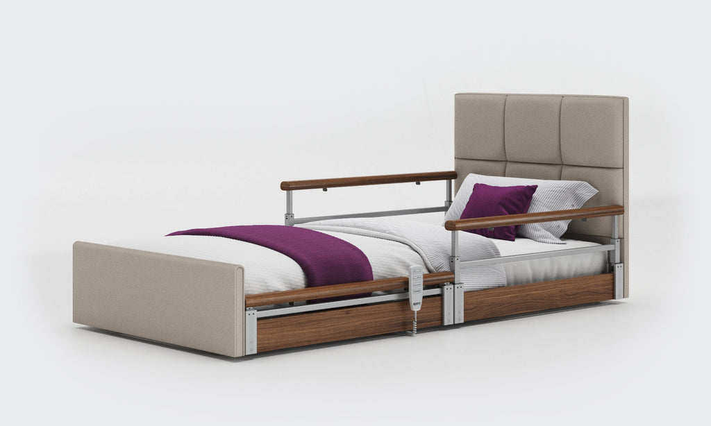 Opera Beds Solo Comfort Plus Profiling Floor Bed - Ultra-Low Falls Prevention Bed - Detail View 50