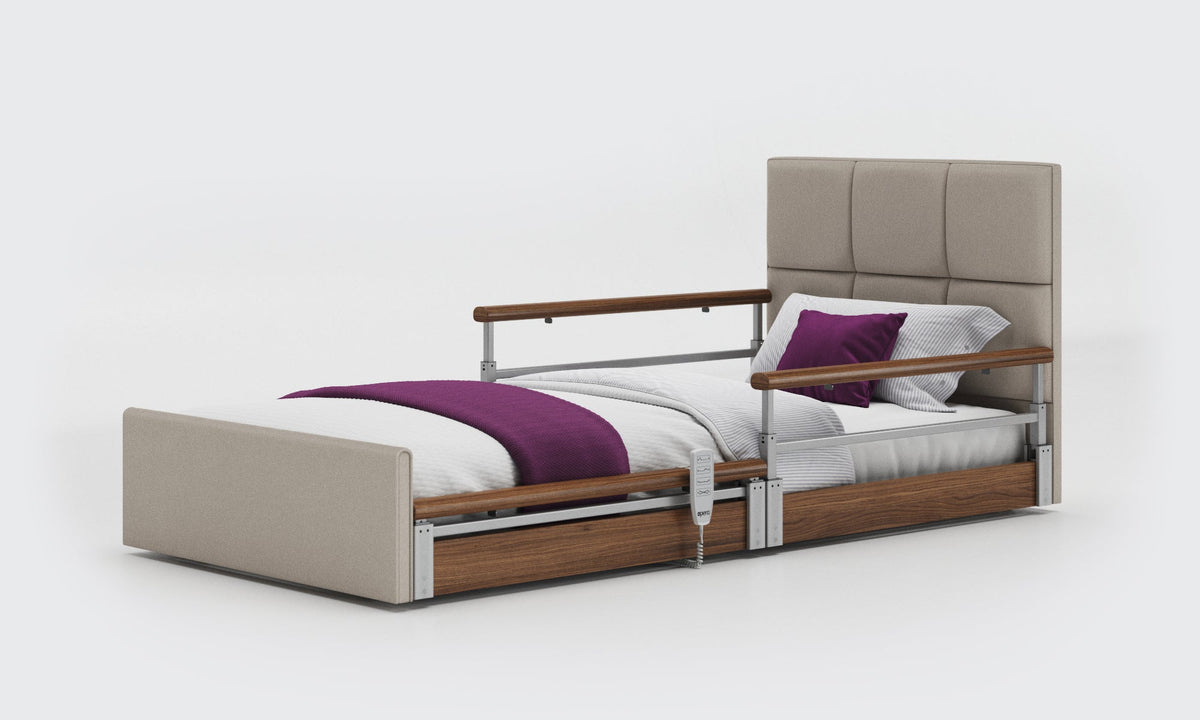 Opera Beds Solo Comfort Plus Profiling Floor Bed - Ultra-Low Falls Prevention Bed - Detail View 50