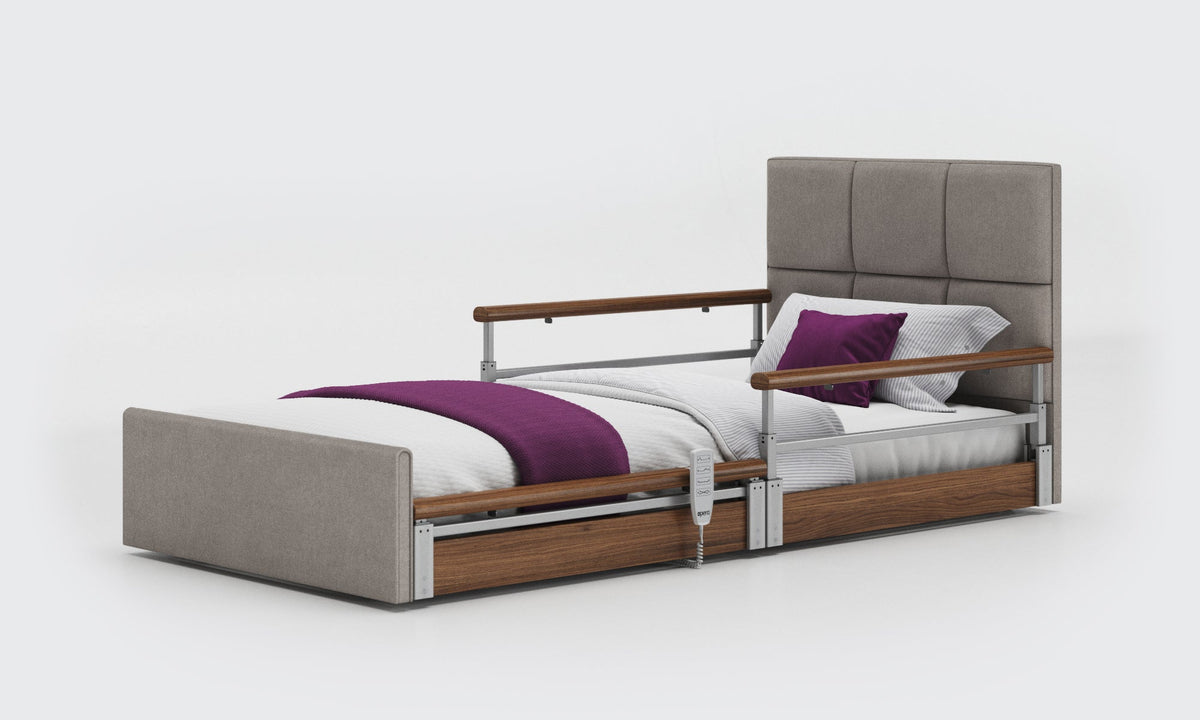 Opera Beds Solo Comfort Plus Profiling Floor Bed - Ultra-Low Falls Prevention Bed - Detail View 68
