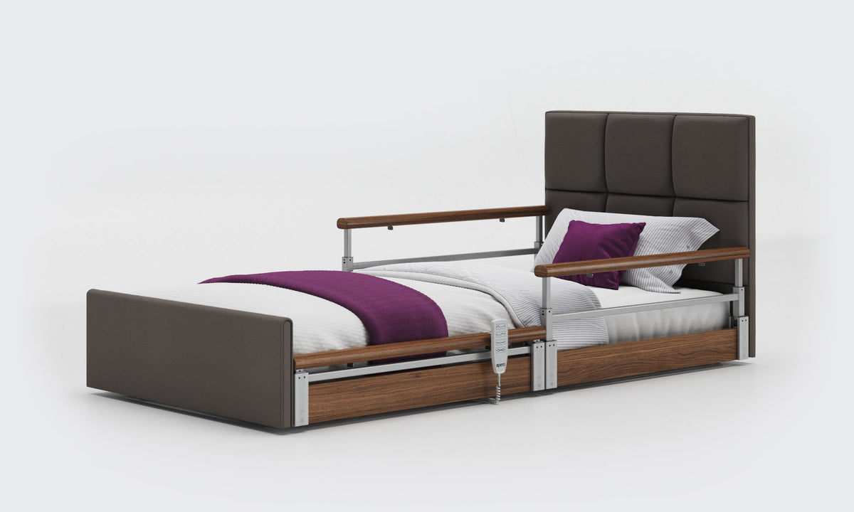 Opera Beds Solo Comfort Plus Profiling Floor Bed - Ultra-Low Falls Prevention Bed - Detail View 70