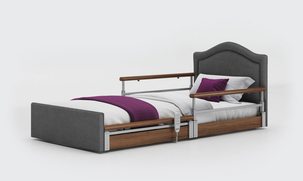 Opera Beds Solo Comfort Plus Profiling Floor Bed - Ultra-Low Falls Prevention Bed - Detail View 66