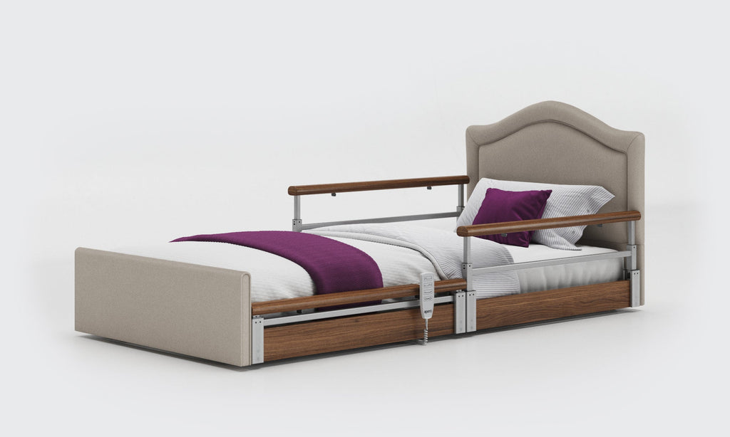 Opera Beds Solo Comfort Plus Profiling Floor Bed - Ultra-Low Falls Prevention Bed - Detail View 98