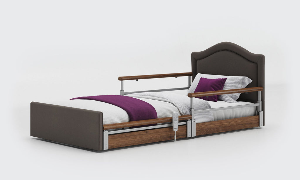 Opera Beds Solo Comfort Plus Profiling Floor Bed - Ultra-Low Falls Prevention Bed - Detail View 67