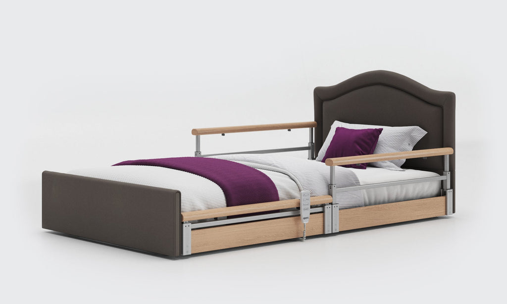 Opera Beds Solo Comfort Plus Profiling Floor Bed - Ultra-Low Falls Prevention Bed - Detail View 74